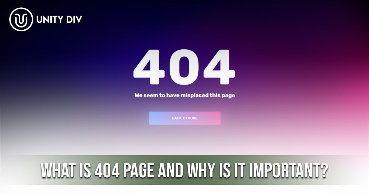What Is 404 Page